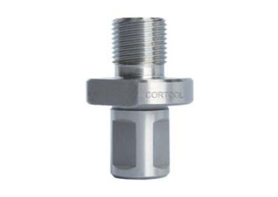 Adaptor  (Weldon shank to Threaded shank)