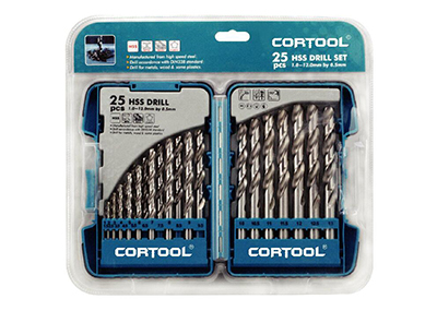 25pcs HSS twist drill