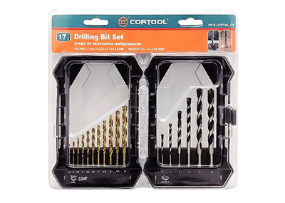 17pcs comb. drill