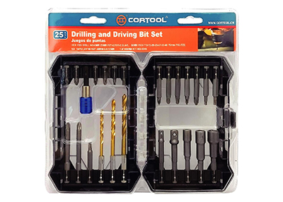 25pcs comb. drill