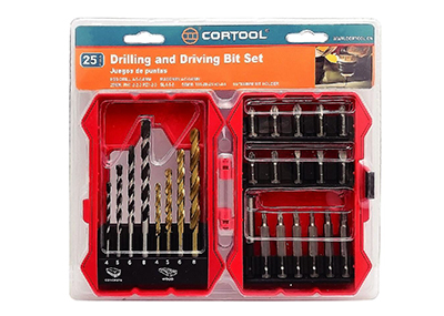 25pcs comb. drill