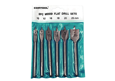 6pcs spade( flat)  bit