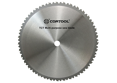 TCT multi cutting saw blade spaced teeth