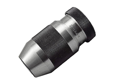 Heavy duty keyless thread drill chuck