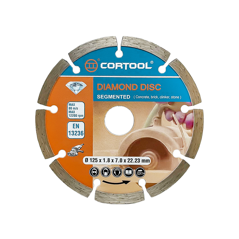  Super thin hot sintered and pressed diamond disc (Segmented)