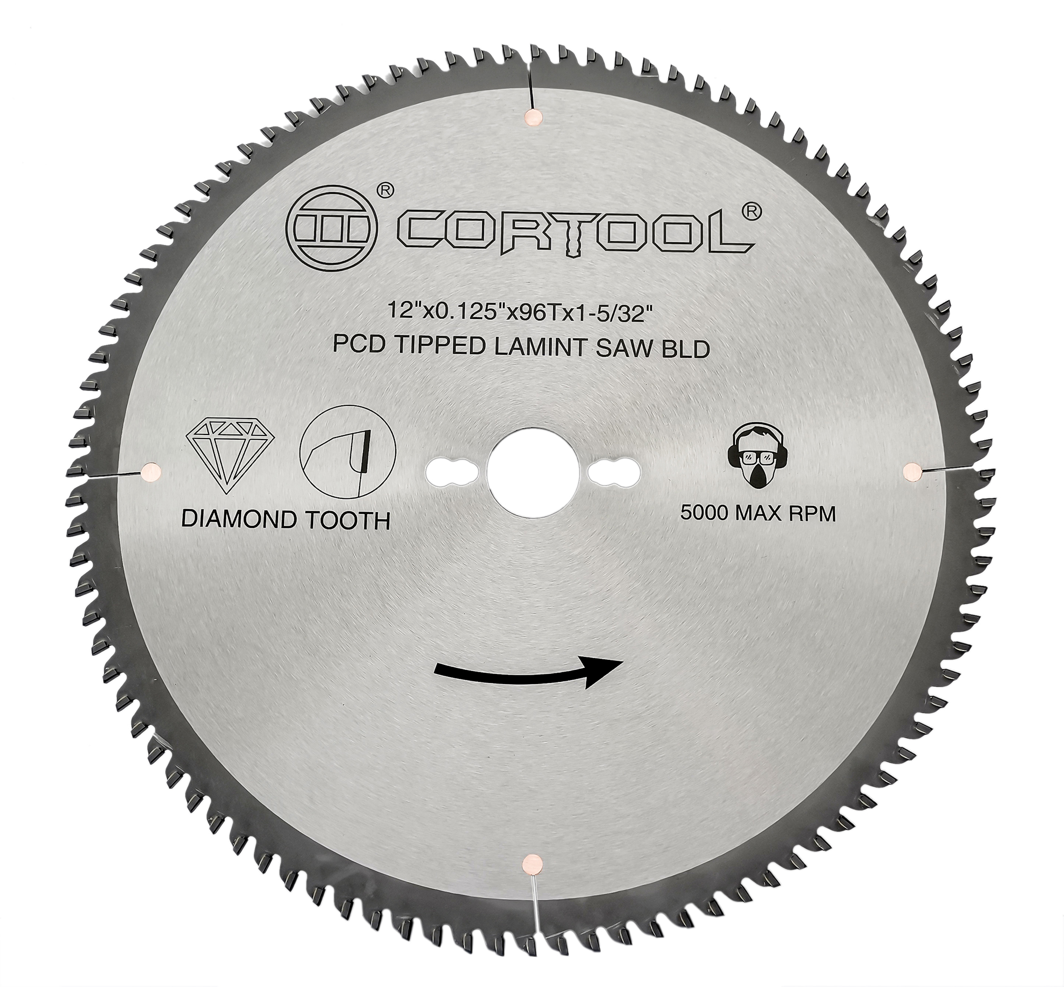 PCD TIP HARDIE FIBER CEMENT CIRCULAR SAW BLADE